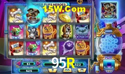 Slots com jackpots e giros grátis na 95R